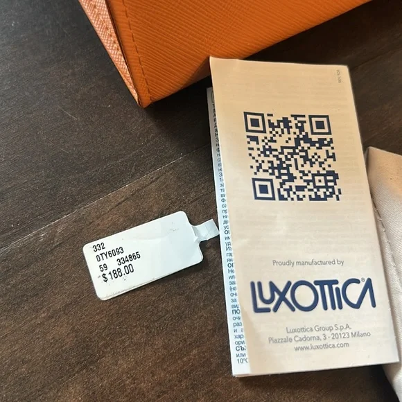 Tory Burch GLORIA PILOT SUNGLASSES Silver Blue aviators - Picture 8 of 8